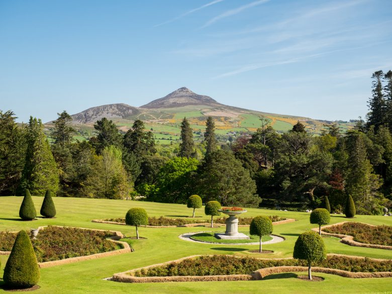 Powerscourt Garden in County Wicklow